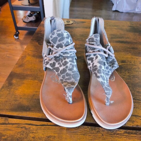 Very G leopard print sandals - Picture 3 of 6